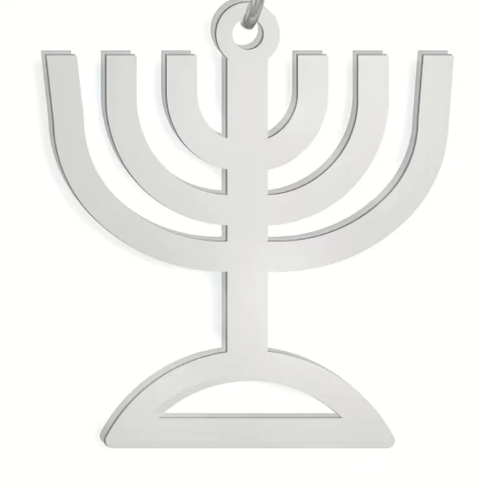 Necklace--7 Branch Menorah